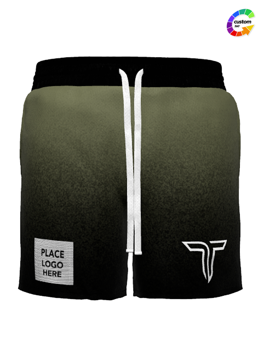 TDGS005 360° Custom Gym Shorts (5"&7“ Inseam) Takedown Sportswear