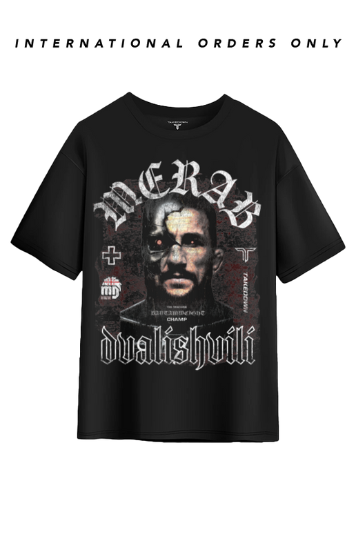 Merab Dvalishvili βMerabinatorβ T-Shirt (International Orders Only)