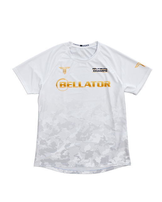 'PFL vs Bellator' Limited Edition Raglan Top - Bellator White
