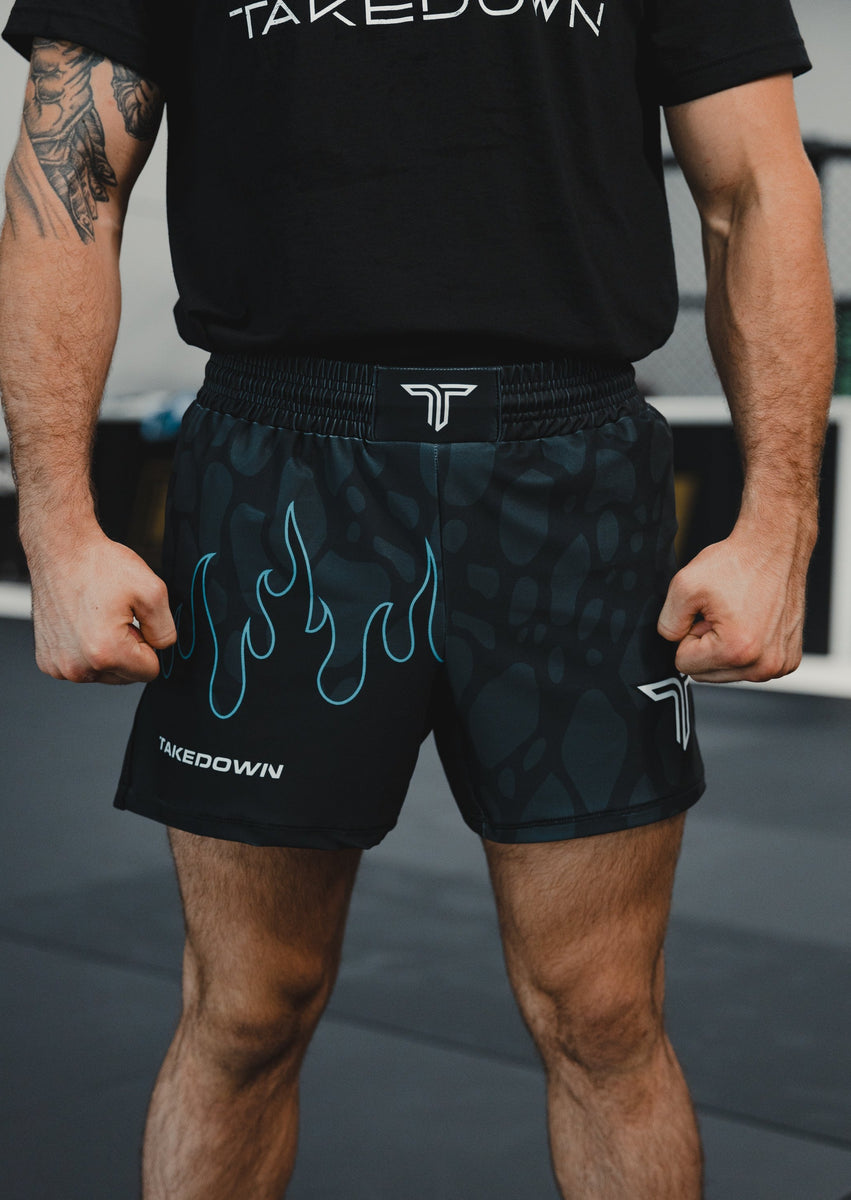 Black Wildfire Fight Shorts (5