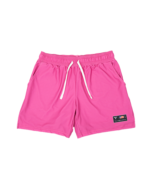 5 Inch Washed Gym Shorts in Pink – Just Mystic Brand