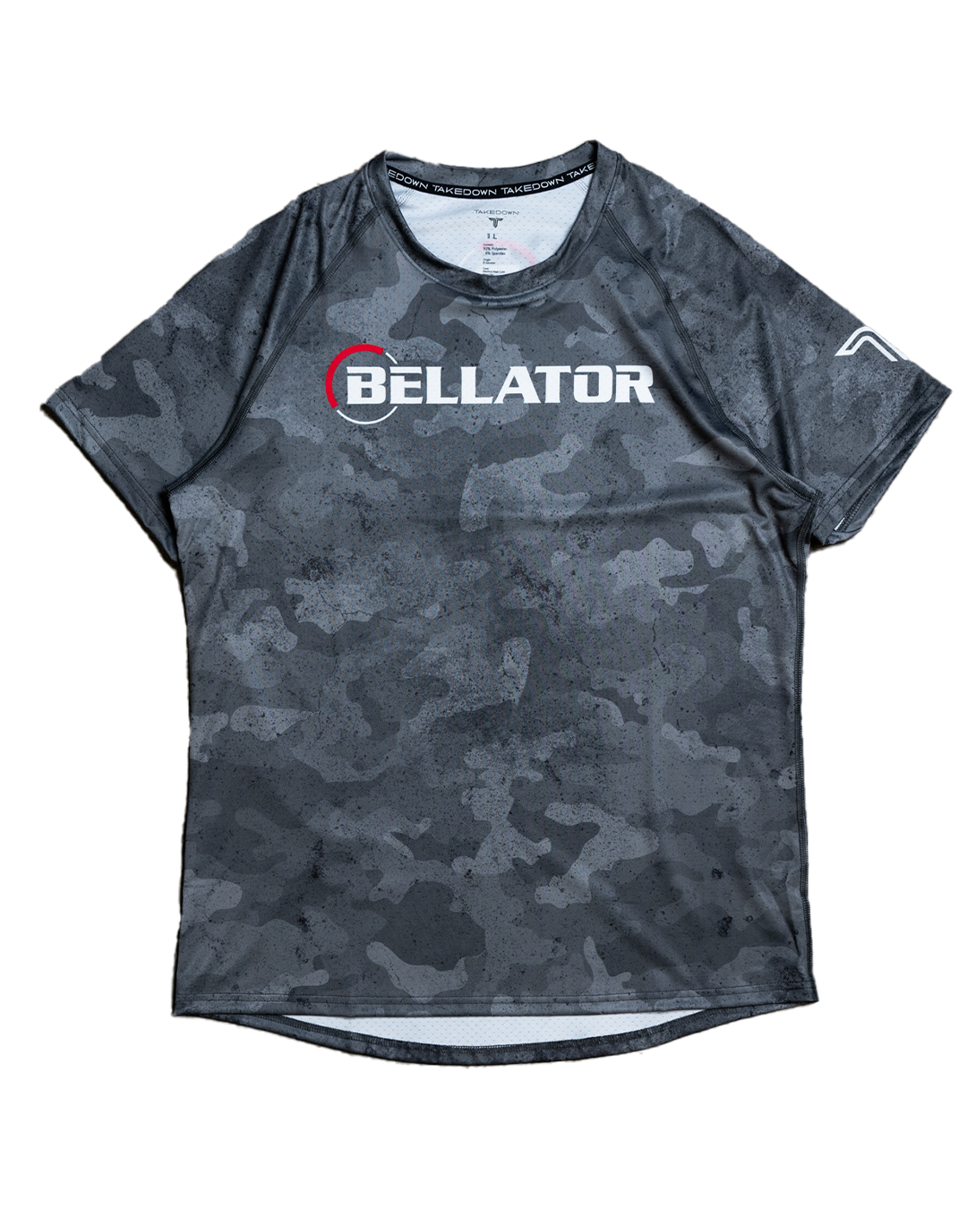 Bellator Urban Camo Raglan Top - Concrete