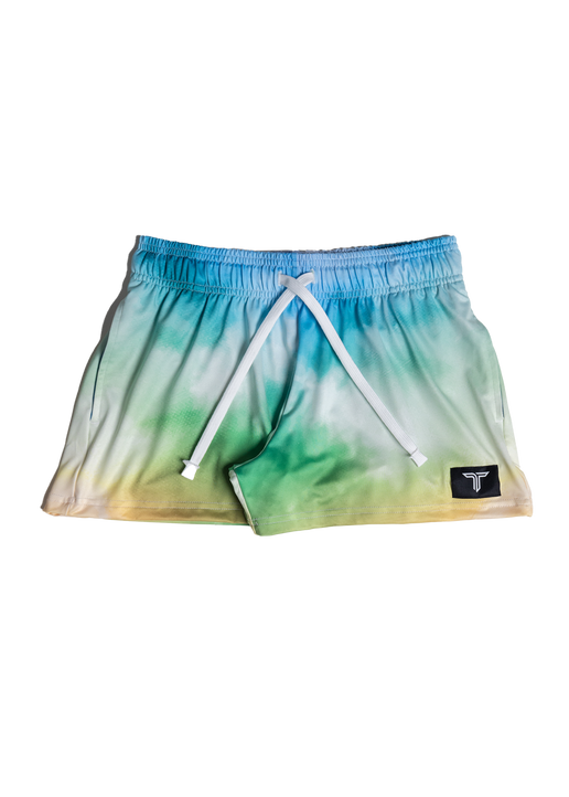 Summer Women's Gym Shorts (3” Inseam) - Prism