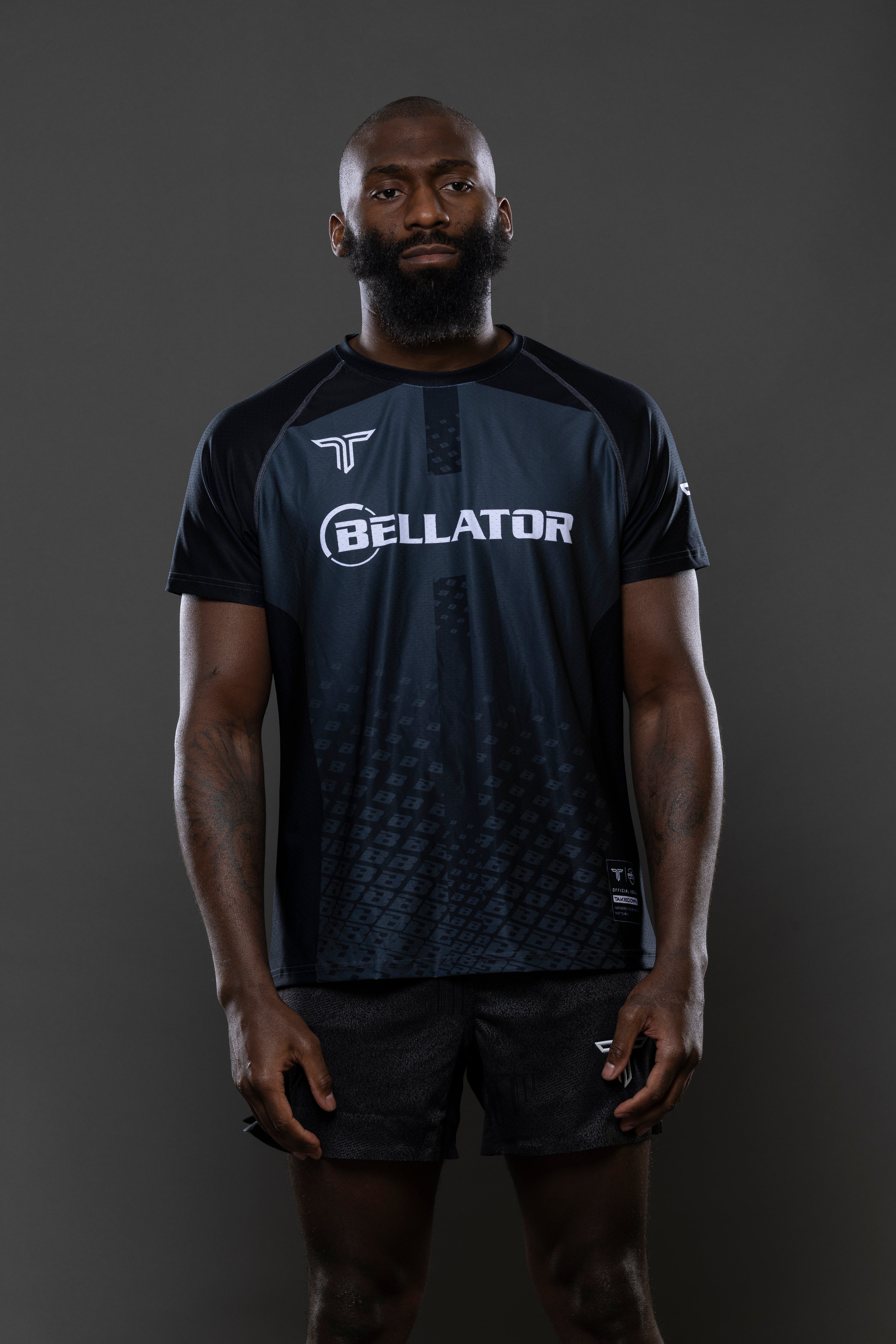 Bellator Walk Out Raglan Top - Black