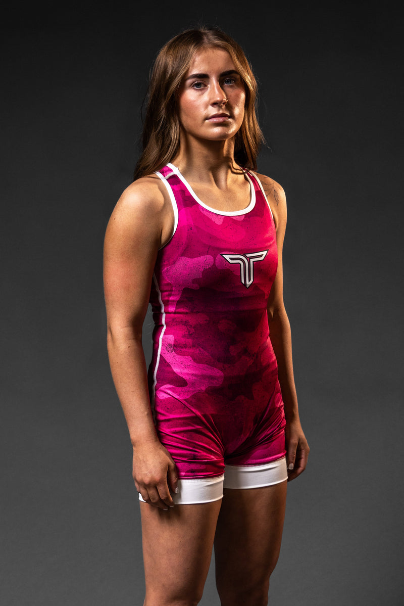 Recon Women's Competition Singlet - Pink