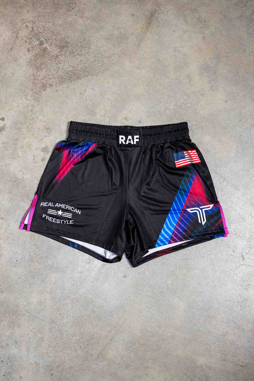 RAF05 Fight Shorts (5” Inseam) - Black