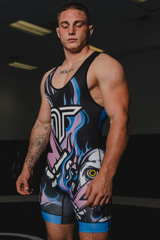 Lightning Skull Wrestling Singlet