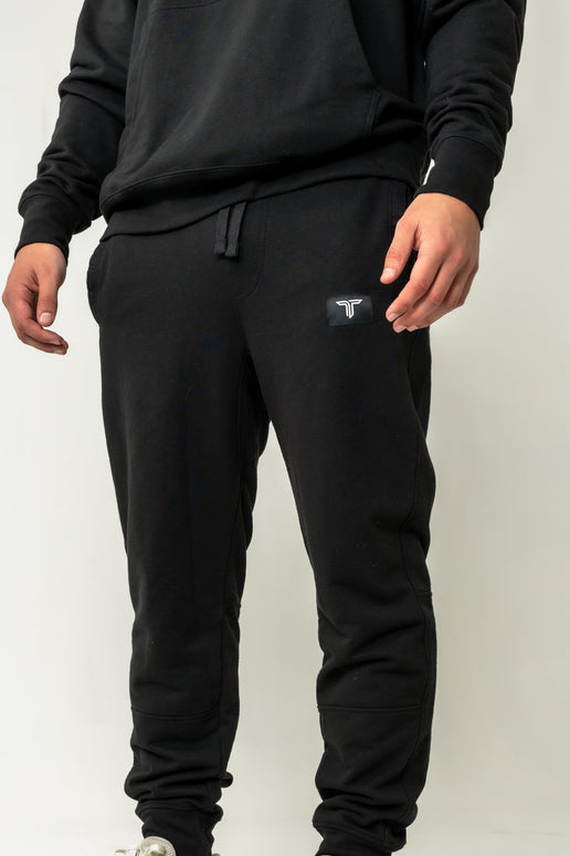 Takedown Leg Patch Jogger - Black