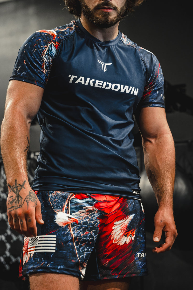 'Murica Short-Sleeve Rashguard