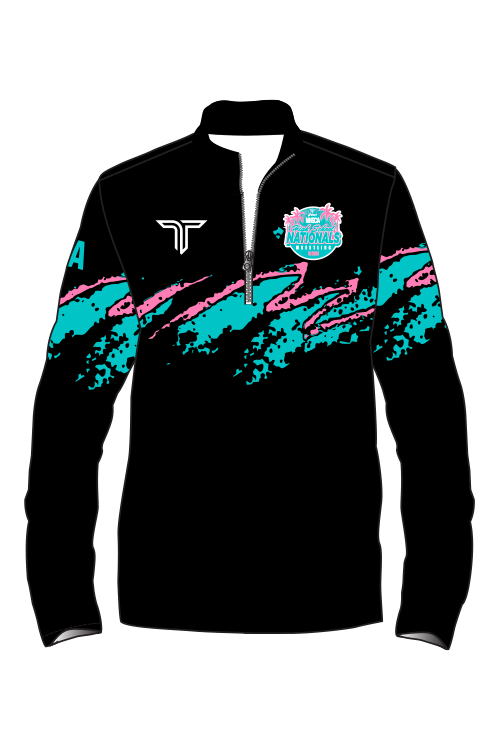 2026 NHSCA Nationals Quarter Zip - Black *PREORDER*