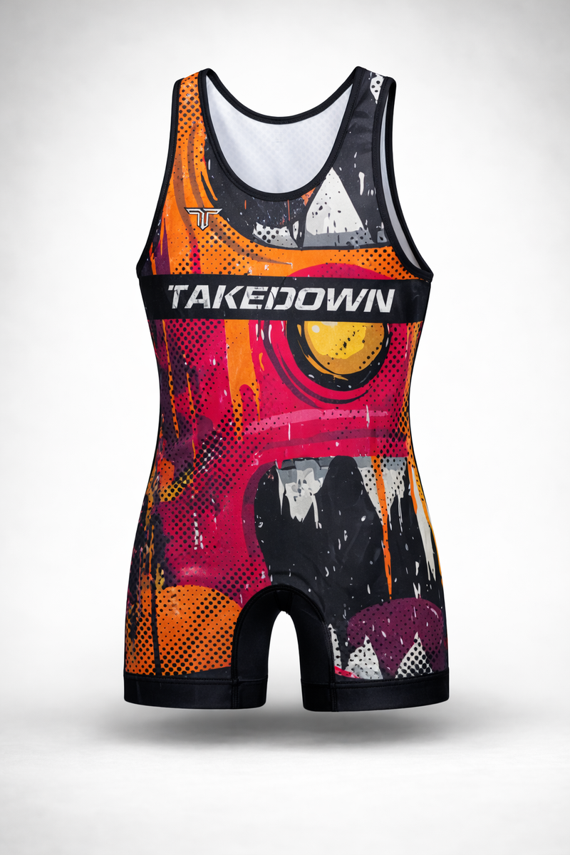 Graffiti Wrestling Singlet