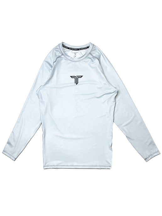 Essential Long-Sleeve Rashguard - Silver