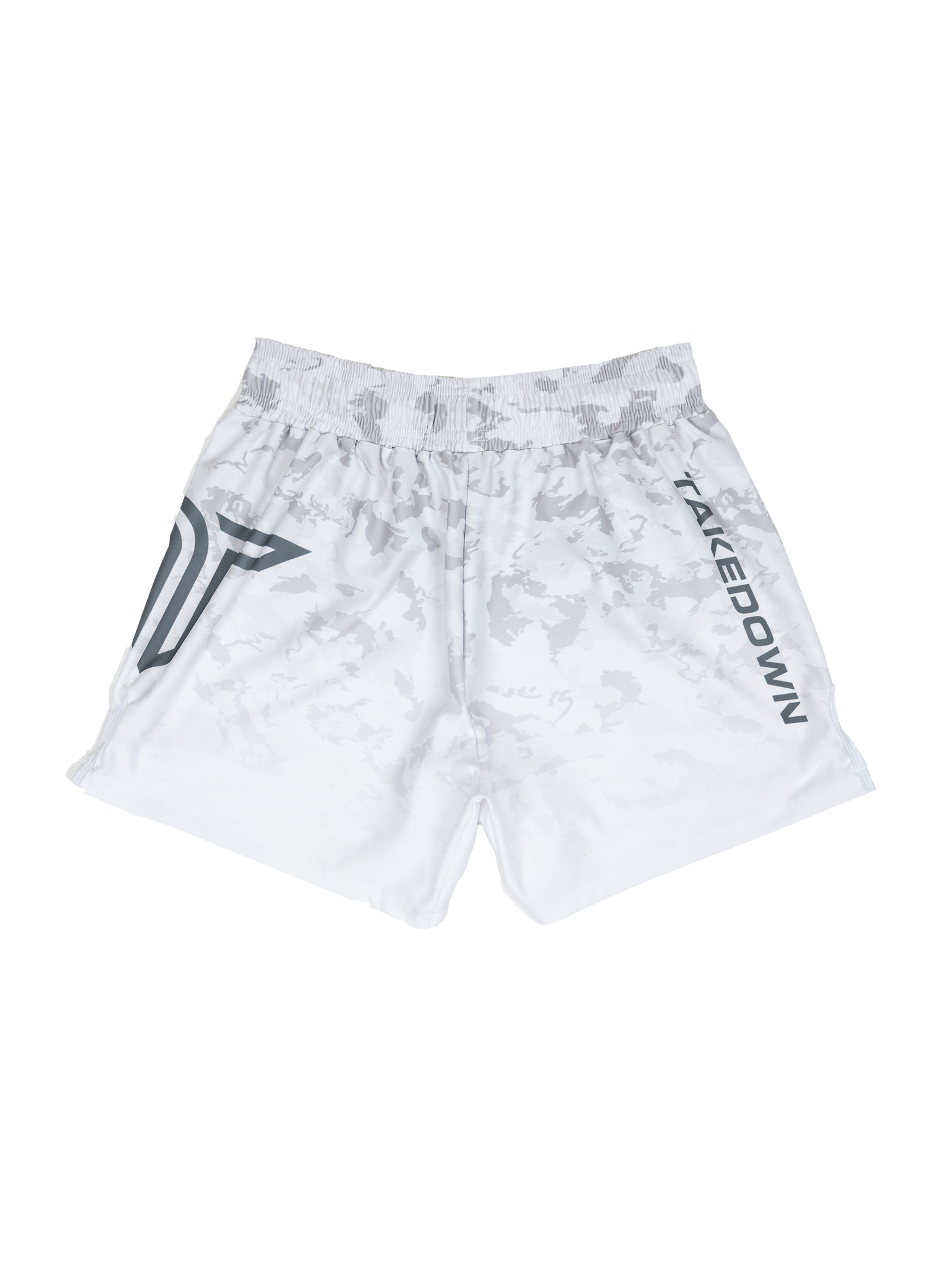 Particle Camo Fight Shorts - Ghost Grey (5"&7" Inseam)