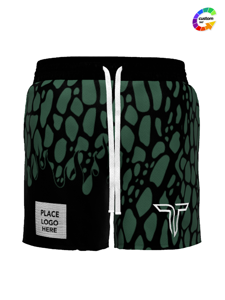 TDGS001 360° Custom Gym Shorts (5"&7“ Inseam) Takedown Sportswear