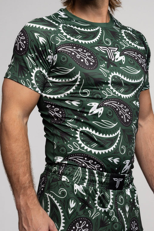 Bandana Short-Sleeve Rashguard - Hunter