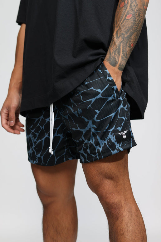 Magma Mesh Training Short (5” Inseam) - Blue Steel