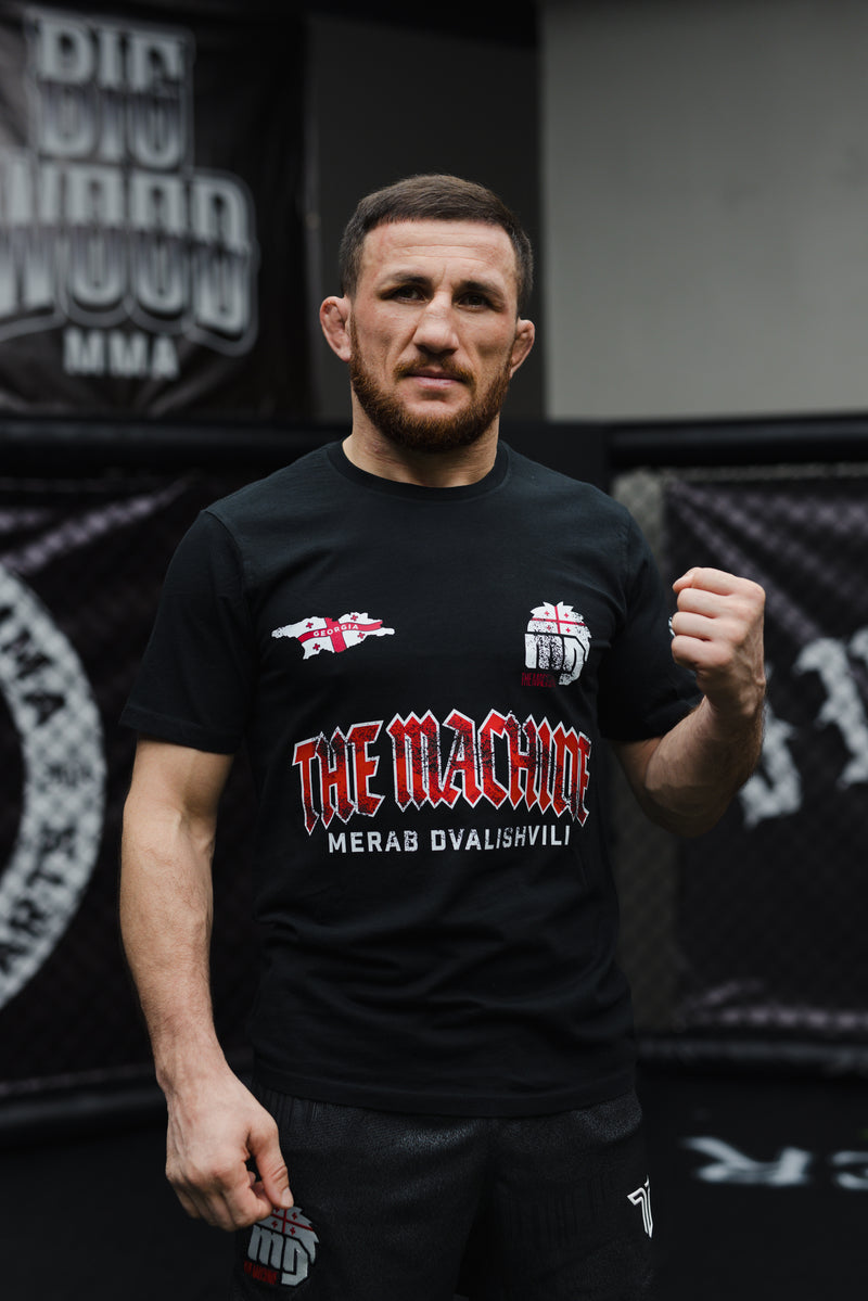 Merab Dvalishvili ”The Machine” T-Shirt (USA Orders Only)
