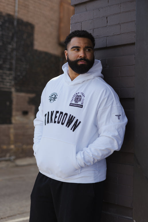 Gable x Takedown Arch Heavyweight Hoodie - White