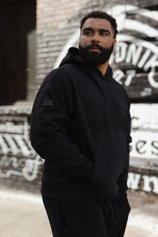 Gable x Takedown Arch Heavyweight Hoodie - Black/Black