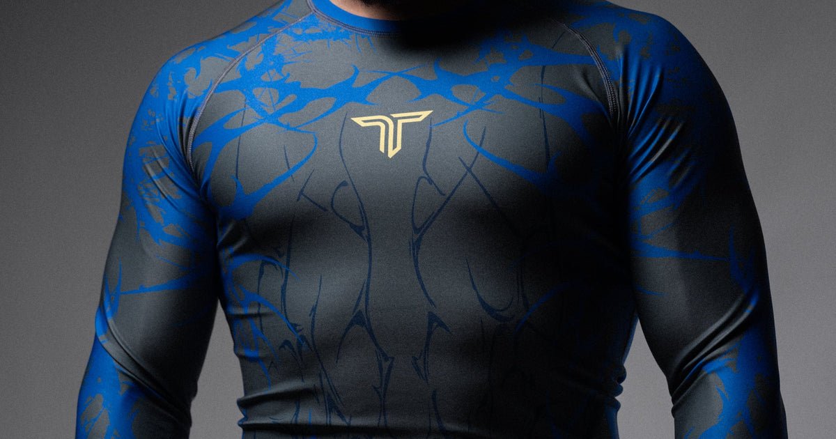 Symbiotek Long-Sleeve Rashguard - Blue – Takedown Sportswear