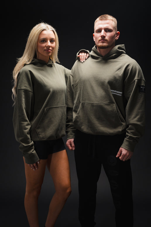 Unbreakable Heavyweight Hoodie - Military Green