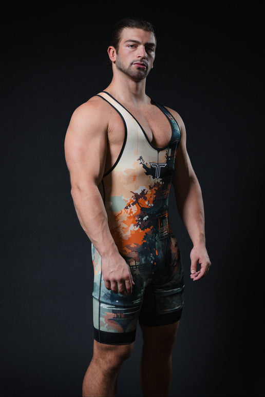 Pagoda Wrestling Singlet