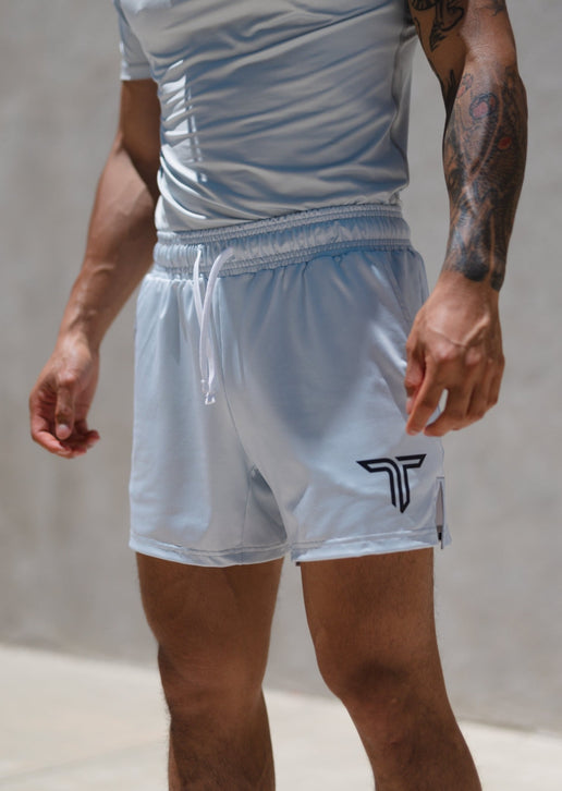 Essential Gym Shorts (5” & 7” Inseam) - Silver