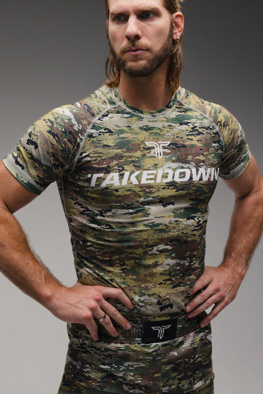 Ranger Camo Short-Sleeve Rashguard