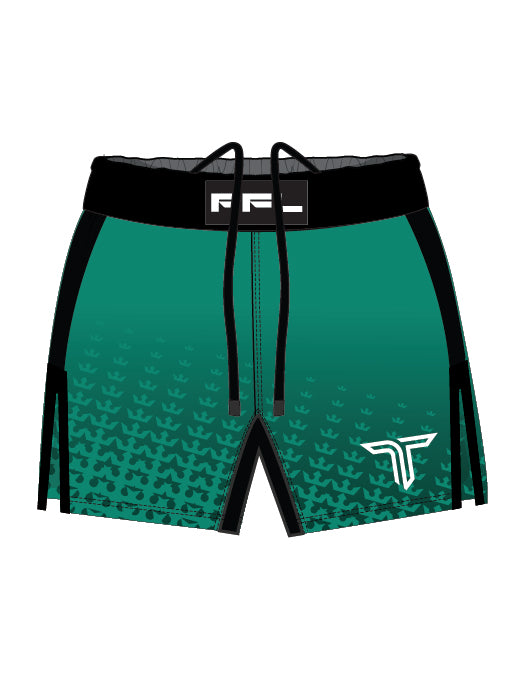 PFL Crown 7” Pro Fight Short - Kelly Green