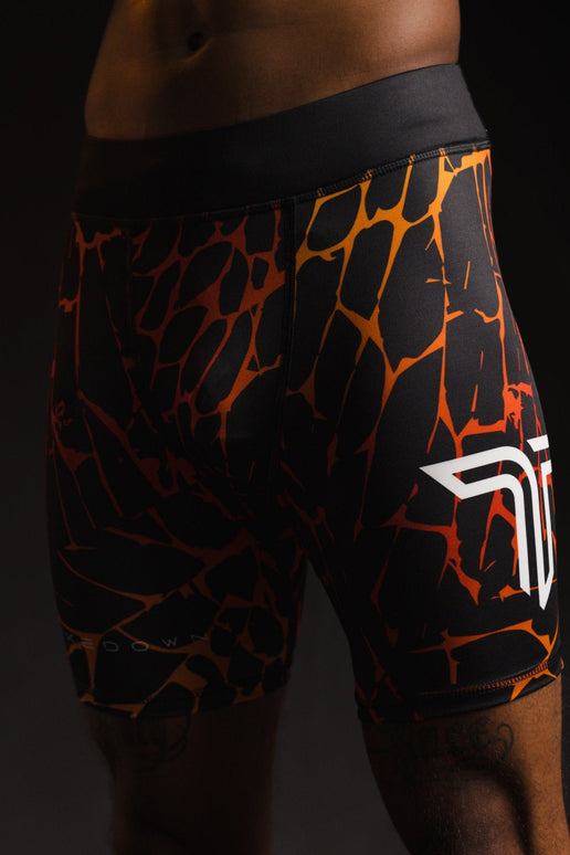 Magma Compression Shorts - Lava