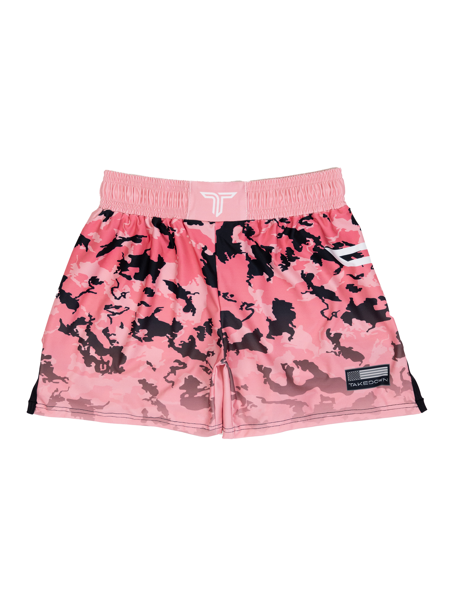 Particle Camo Fight Shorts - Malibu Pink (5"&7" Inseam)