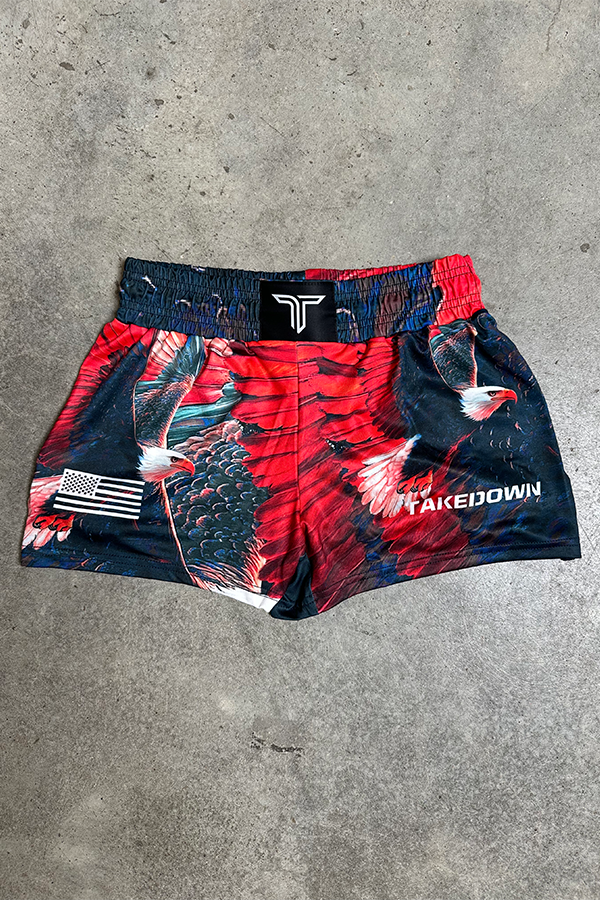 Murica Women's Fight Shorts (3