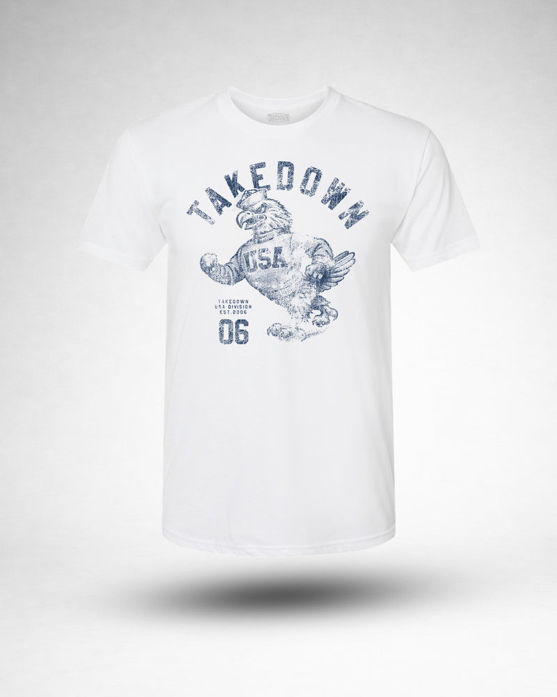 Takedown ”Eagle” Daily Grind Tee - White
