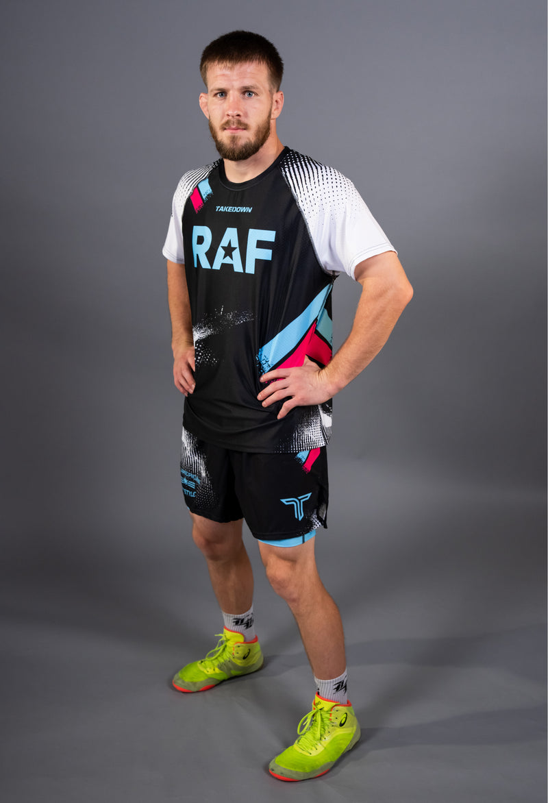 RAF13 Fight Shorts (5” Inseam) - Black