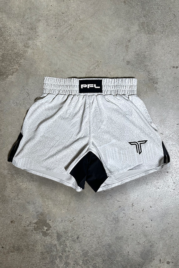 PFL Night Vision Pro Fight Short - White