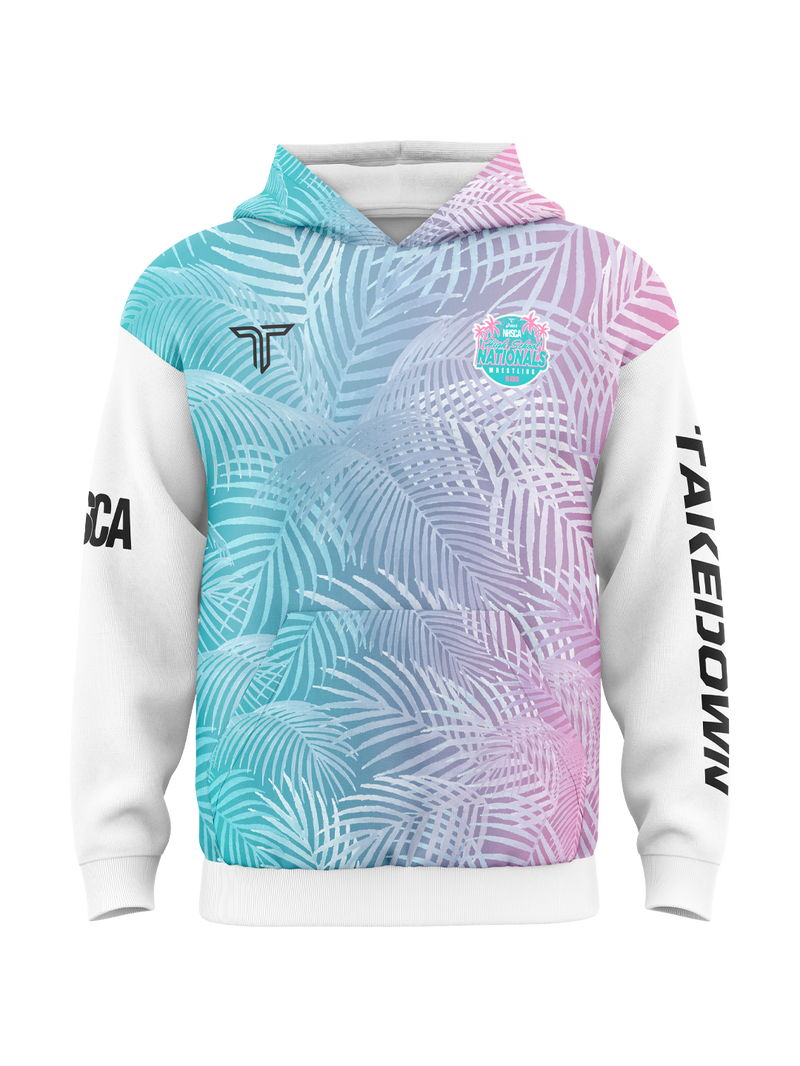 2026 NHSCA Nationals Performance Hoodie - Pink/Blue *PREORDER*