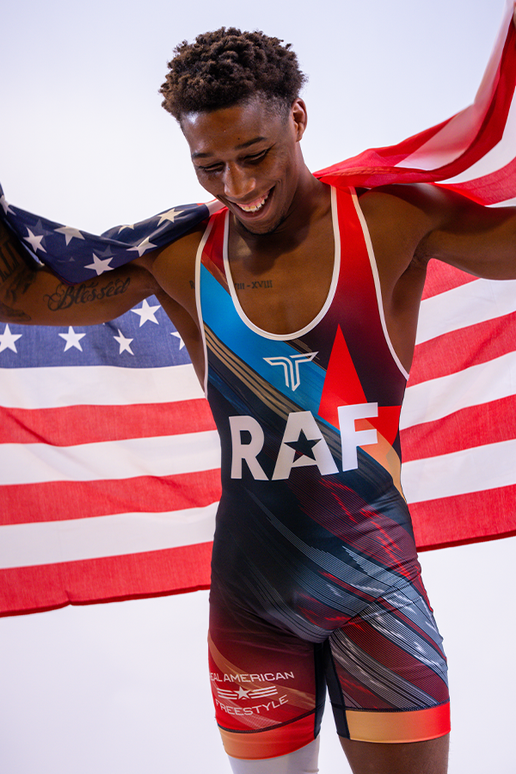 RAF02 Wrestling Men's Singlet