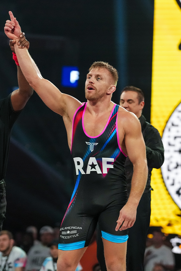 RAF05 Wrestling Men's Singlet - Black