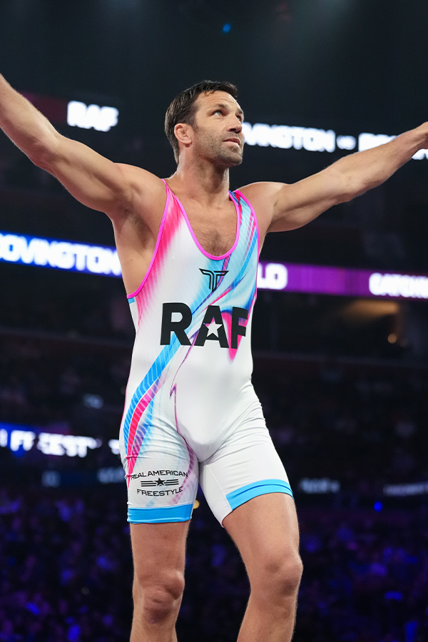 RAF05 Wrestling Men's Singlet - White