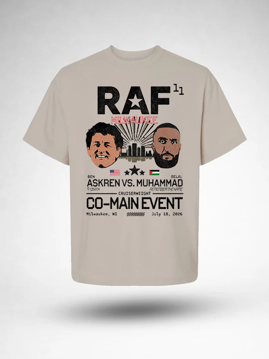 RAF 11 Main Event Tee - Askren/Muhammad