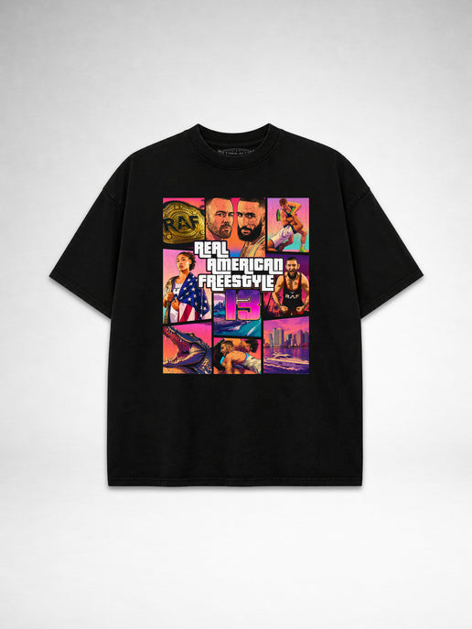 RAF13 Oversized Tee - Limited Edition Tee - Black