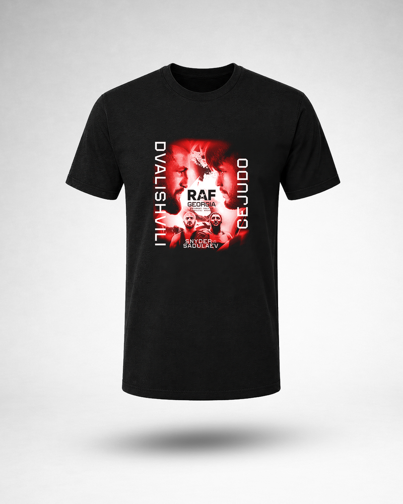 RAF Georgia Poster Tee - Black