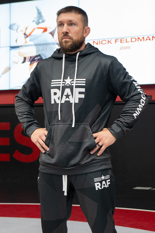 Real American Freestyle Performance Hoodie - Black – Takedown
