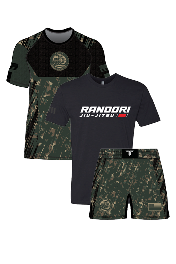 Randori Fight Kit + T-Shirt - Ranger Green