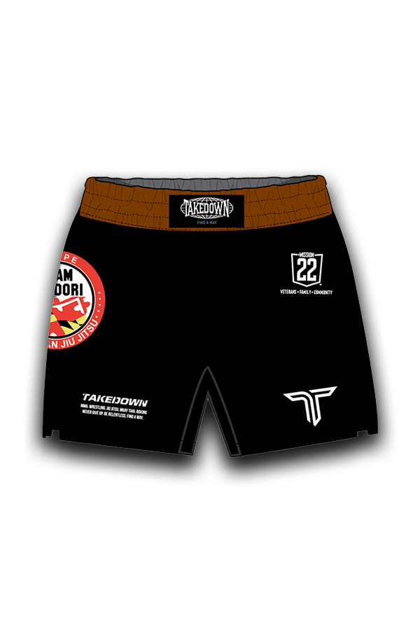 Randori Fight Shorts (5” Inseam) - Brown