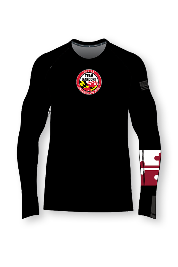Randori Long-Sleeve Rashguard - Black – Takedown Sportswear
