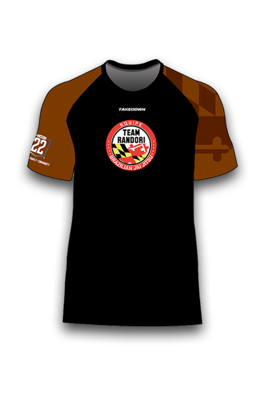 Randori Short-Sleeve Rashguard - Brown