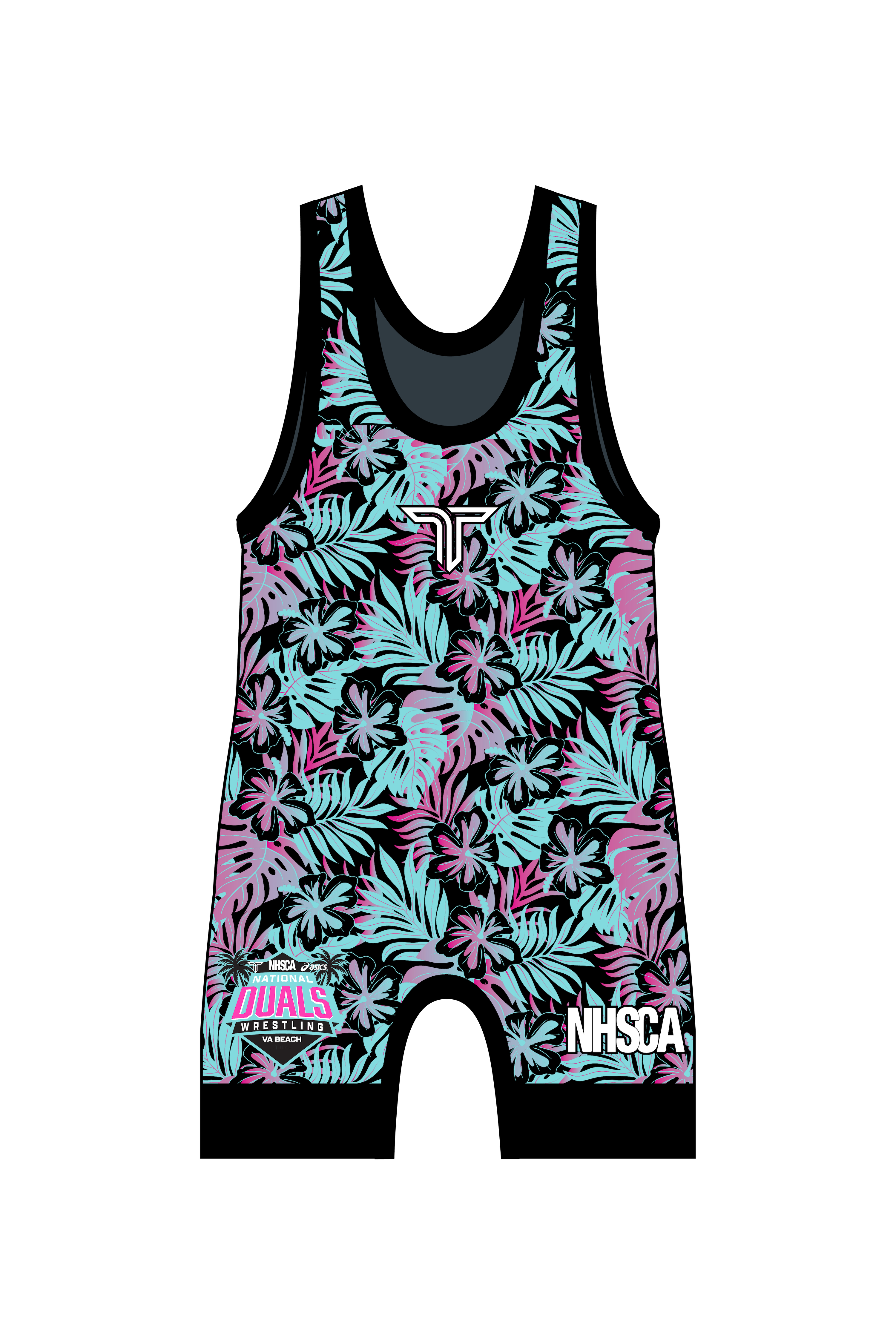 2025 NHSCA Duals Singlet - Black – Takedown Sportswear