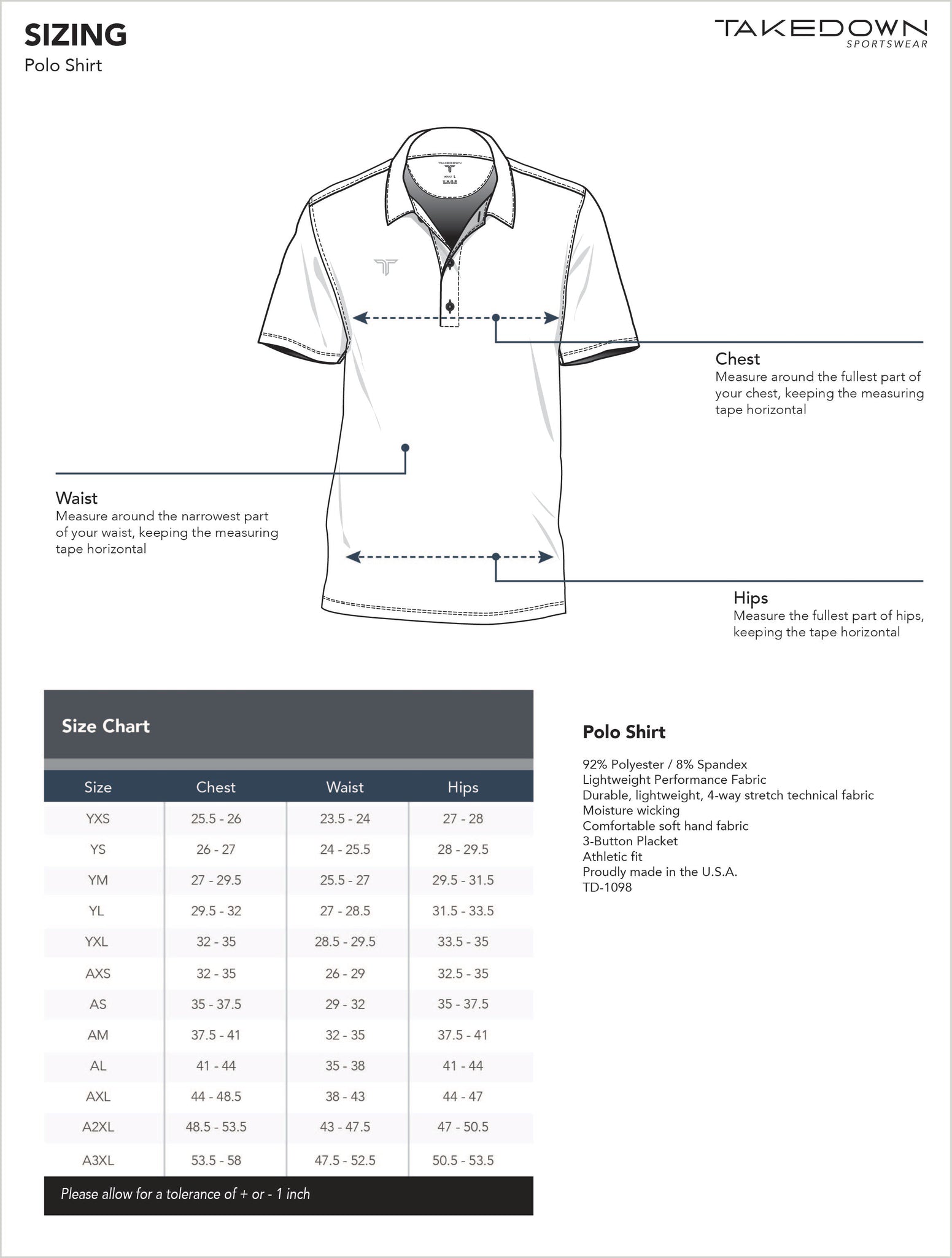 South River Youth Athletics Split Stripe Polo