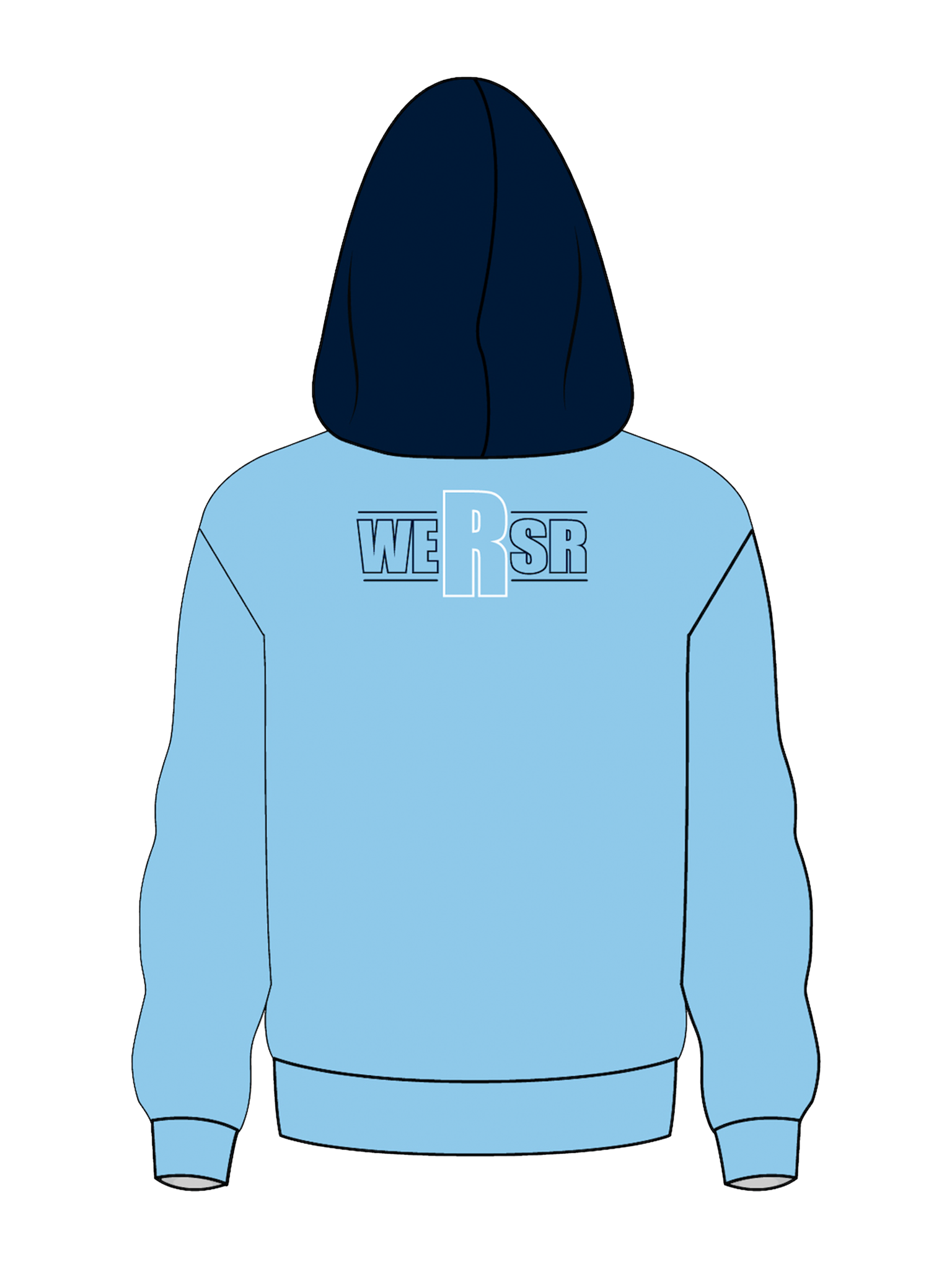South River Youth Athletics Hoodie - Baby Blue